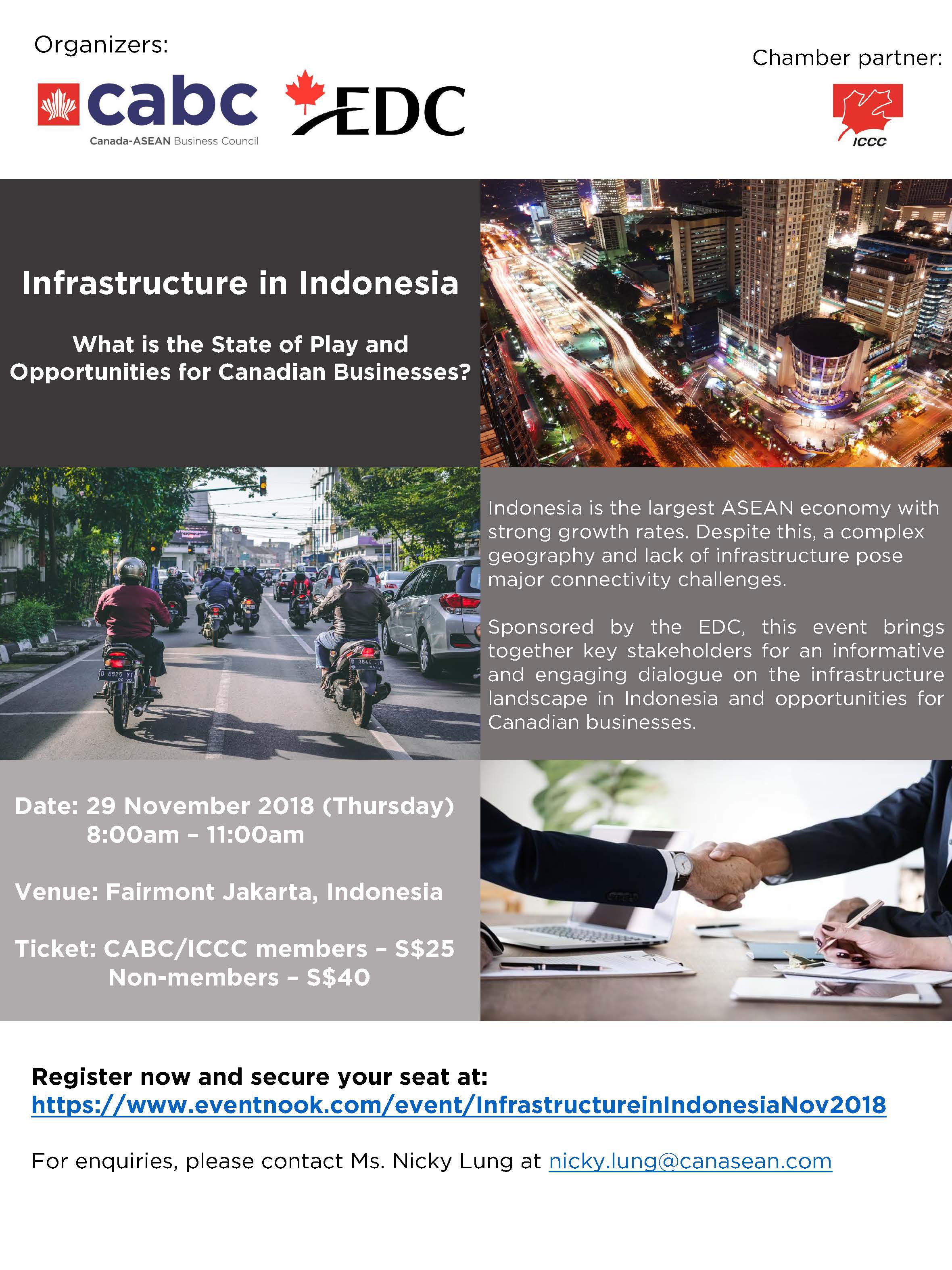 Infrastructure in Indonesia - Event Invite