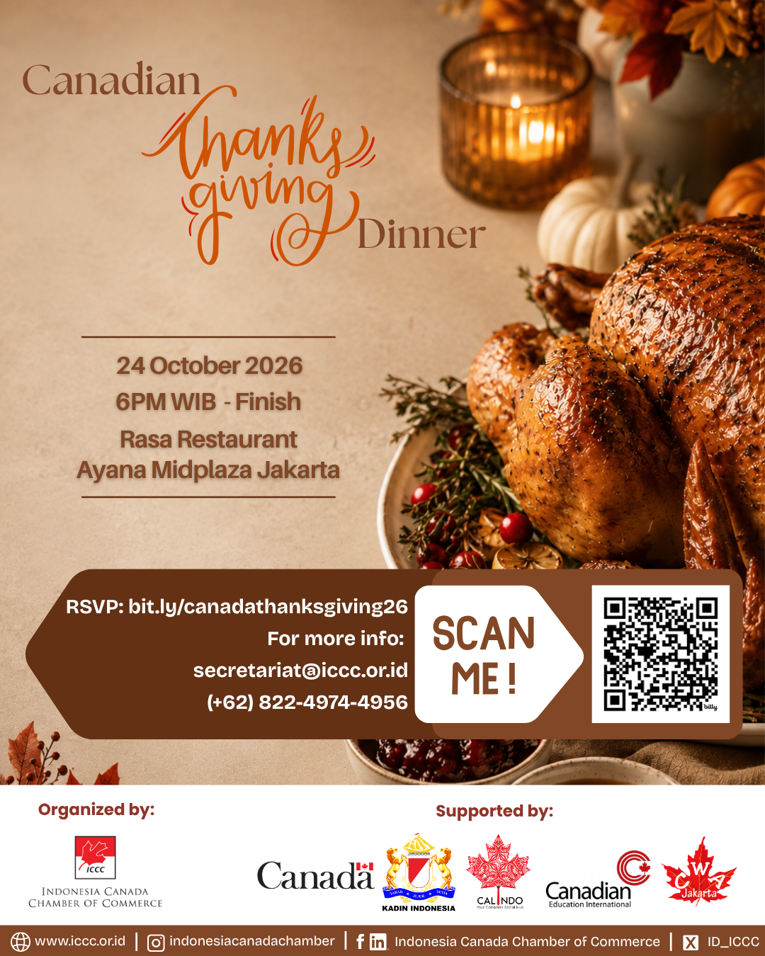 Canadian Thankgiving Dinner 2026